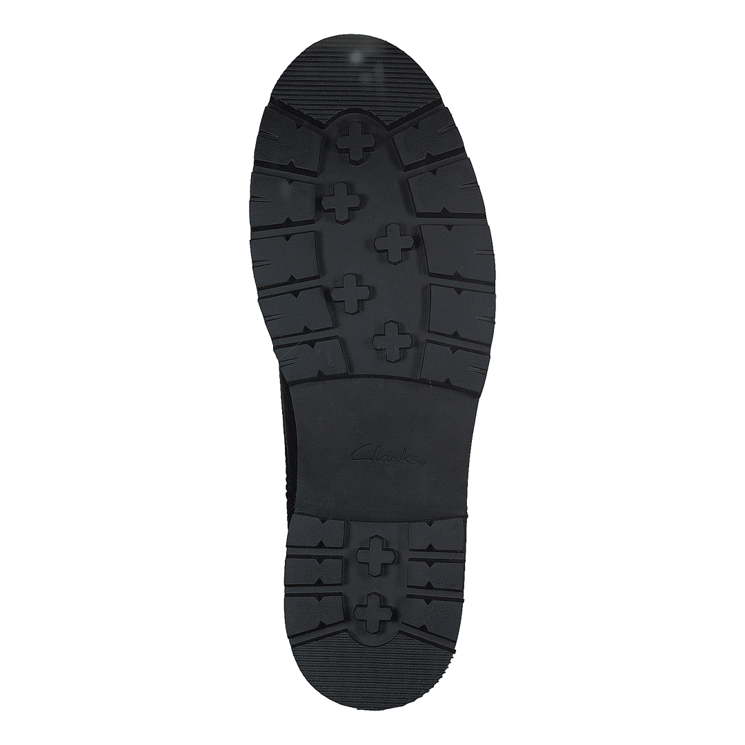 Orianna Derby Black Leather