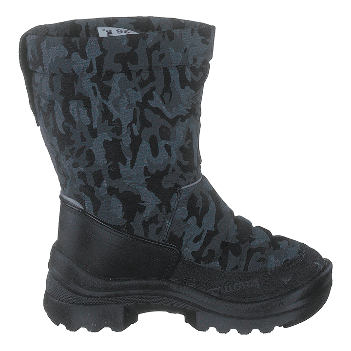 Putkivarsi Wool Black Ghost