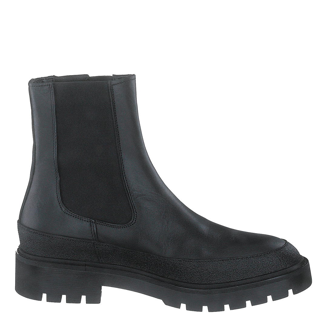 Combat Mid Chelsea Boot Rubber Black