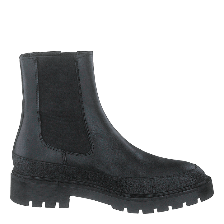 Combat Mid Chelsea Boot Rubber Black
