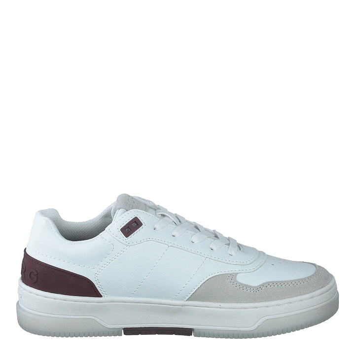 T2300 Ctr W White-burgundy