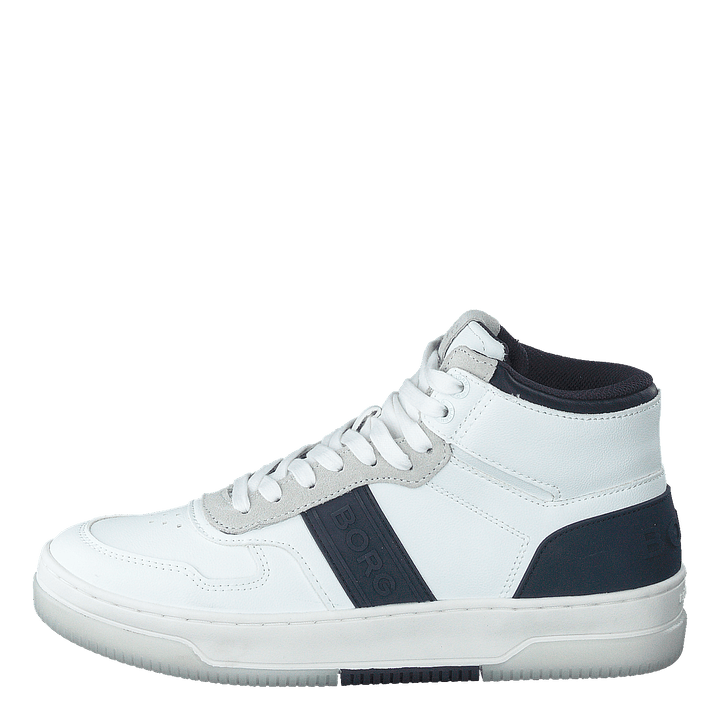 T2300 Mid Ctr M White-navy