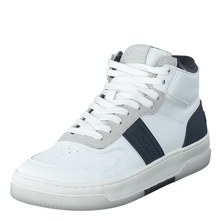 T2300 Mid Ctr M White-navy