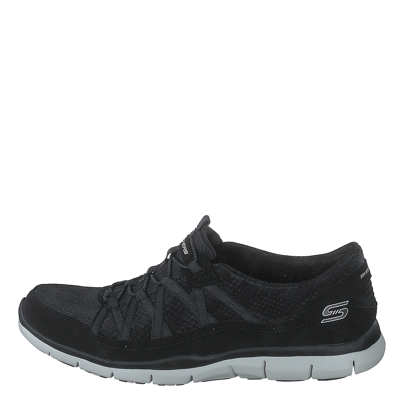 Skechers Womens Gratis Bkw Black White Heppo