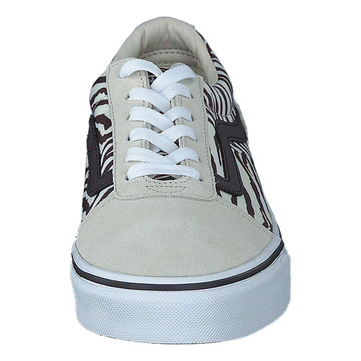 Wm Ward Satin Tiger Brown/white