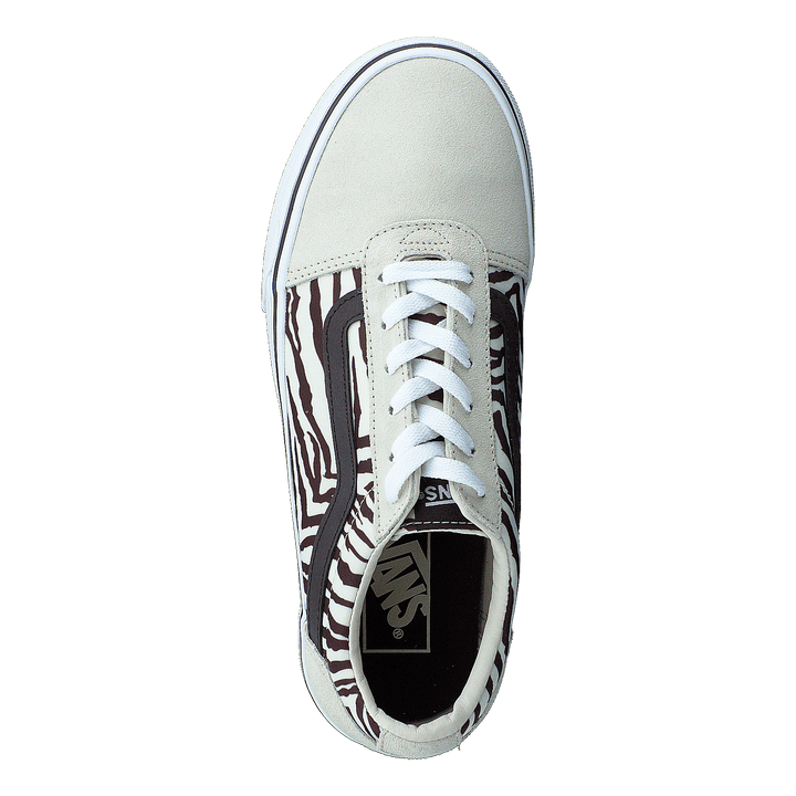 Wm Ward Satin Tiger Brown/white
