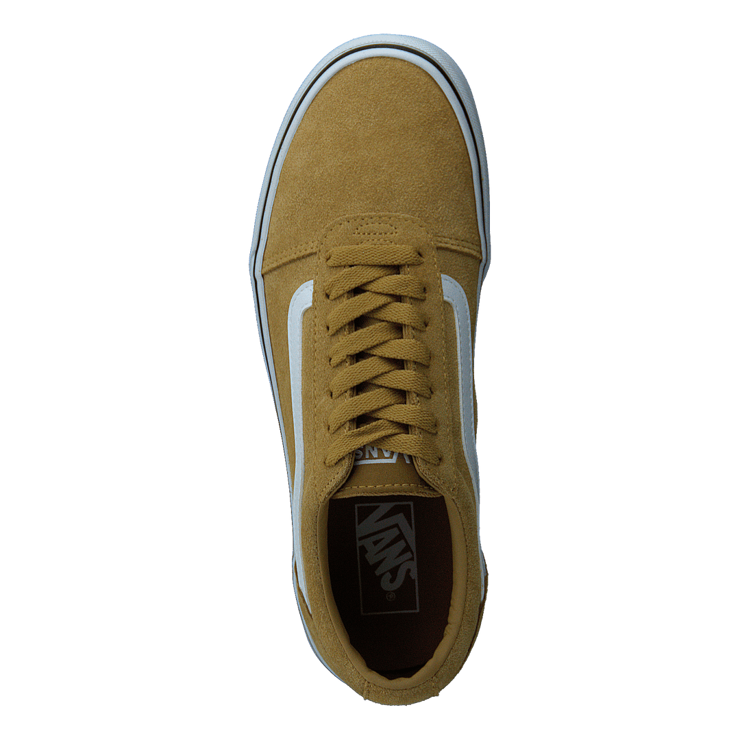 Mn Ward Suede Gold/white