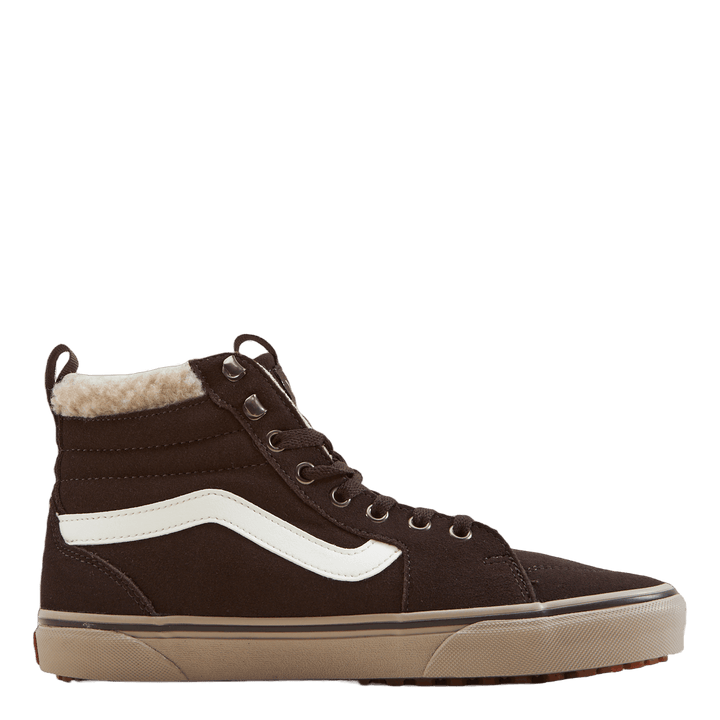 Wm Filmore Hi Vansguard Suede Sherpa Chocolate