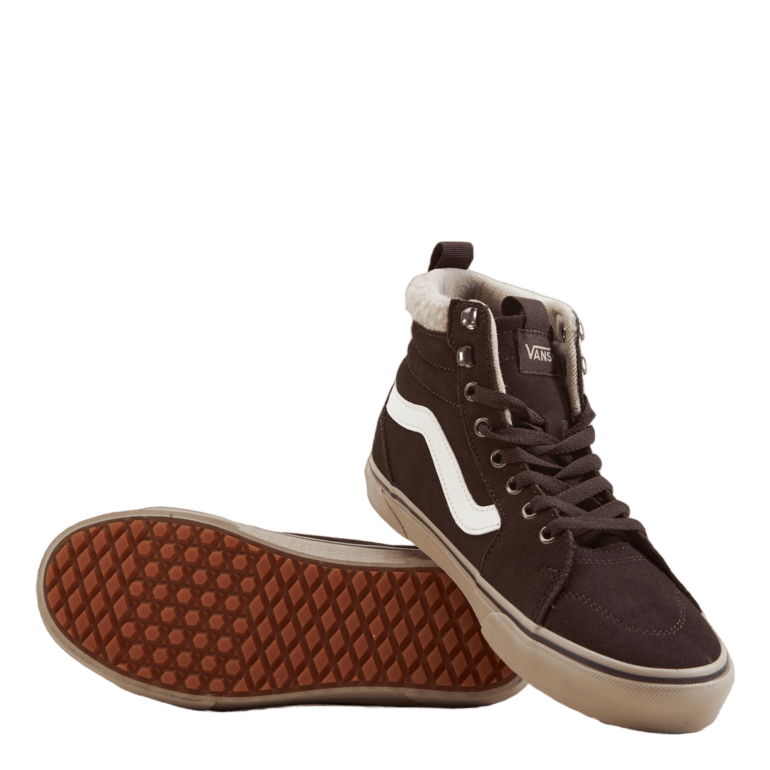 Wm Filmore Hi Vansguard Suede Sherpa Chocolate