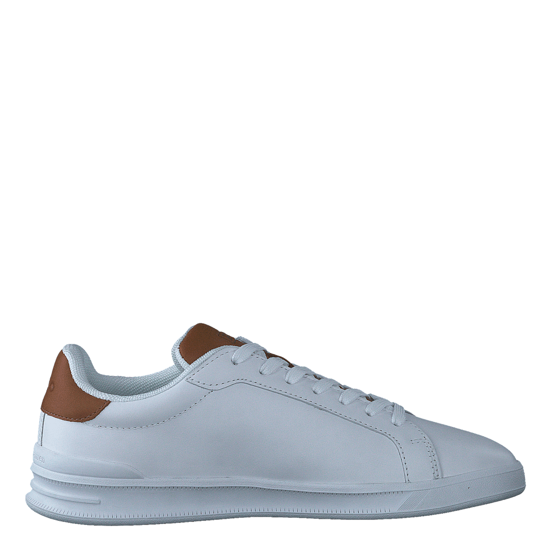 Heritage Court II Leather Sneaker White / Tan