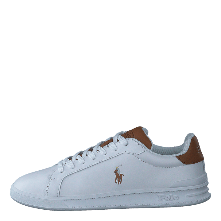 Heritage Court II Leather Sneaker White / Tan