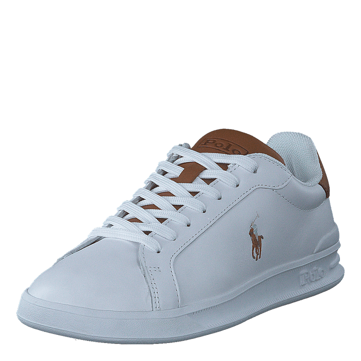 Heritage Court II Leather Sneaker White / Tan