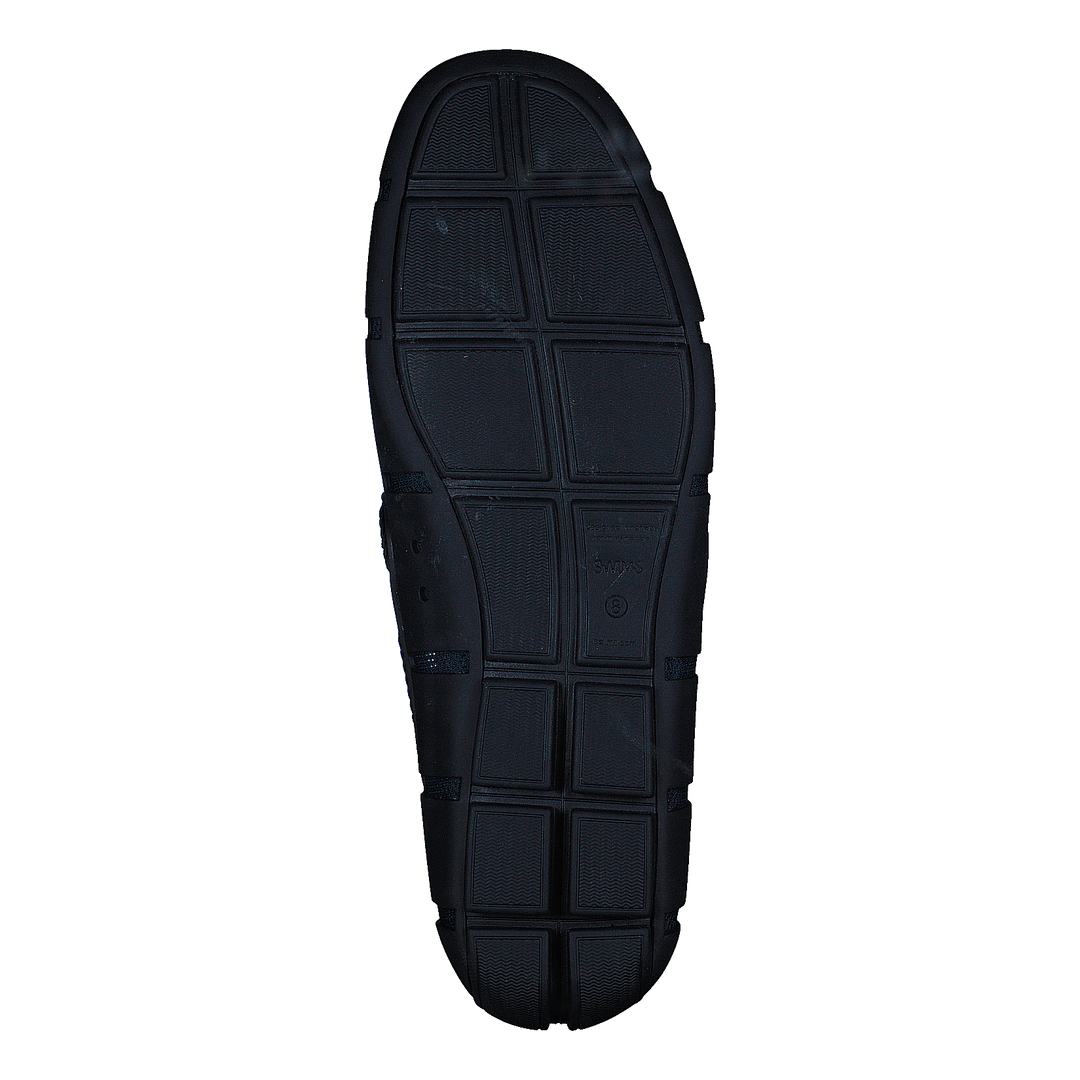 Braided Lace Loafer Navy