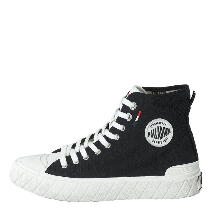 Palla Ace Cvs Mid Black/mashmalllow