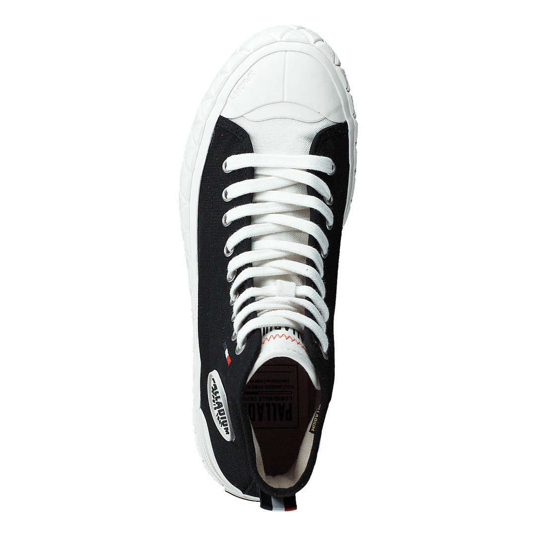 Palla Ace Cvs Mid Black/mashmalllow