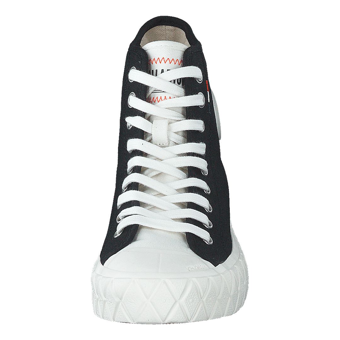 Palla Ace Cvs Mid Black/mashmalllow