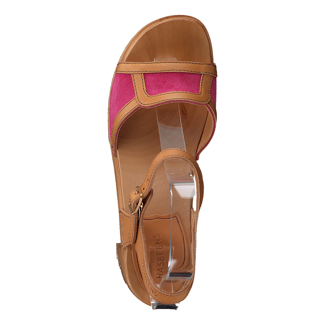 Sophisticated Sandal Bouganville/suede