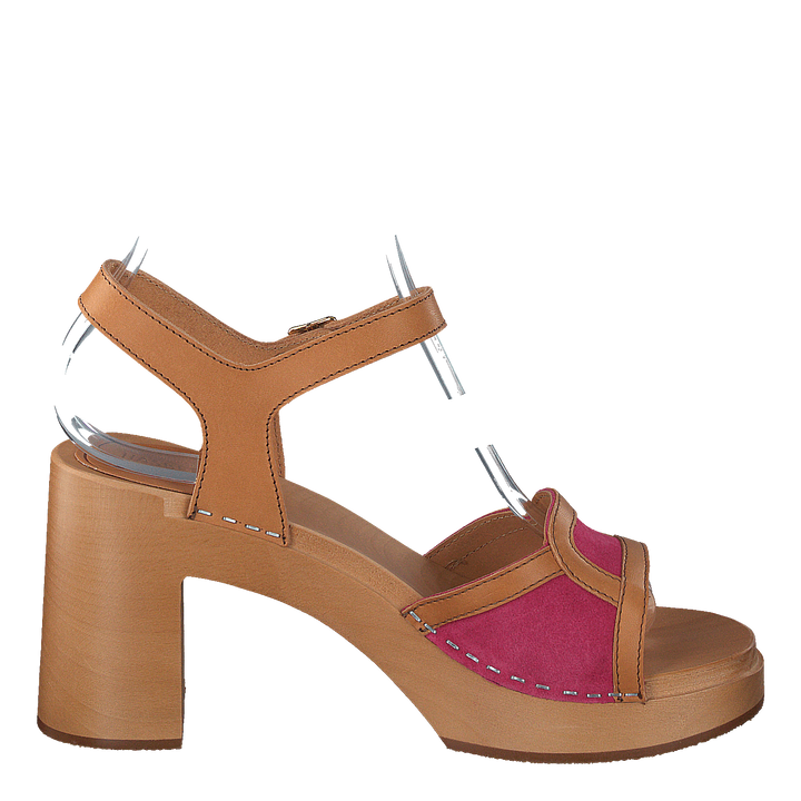 Sophisticated Sandal Bouganville/suede