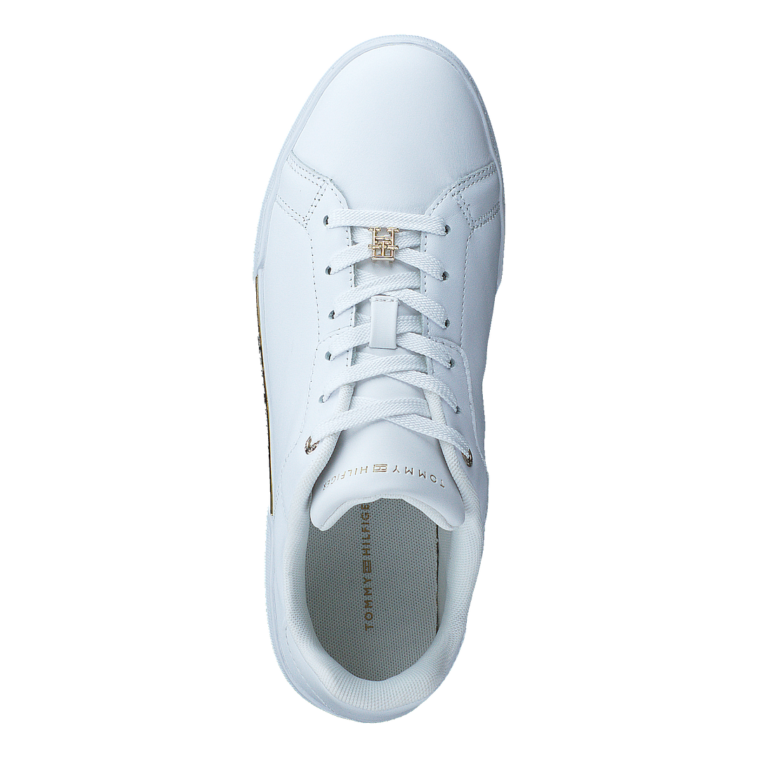 Court Sneaker Golden Th White