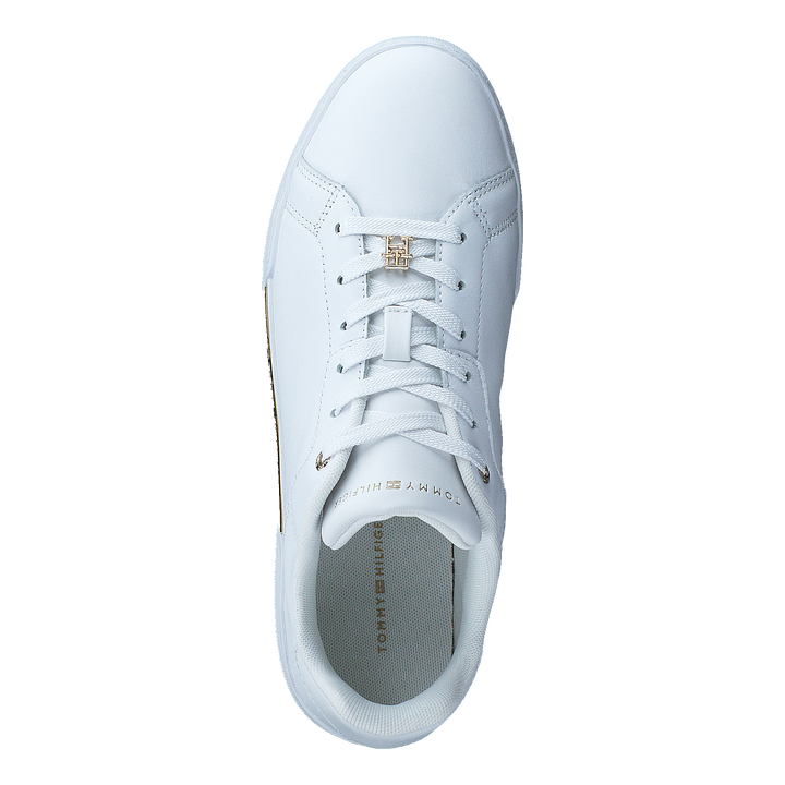 Court Sneaker Golden Th White