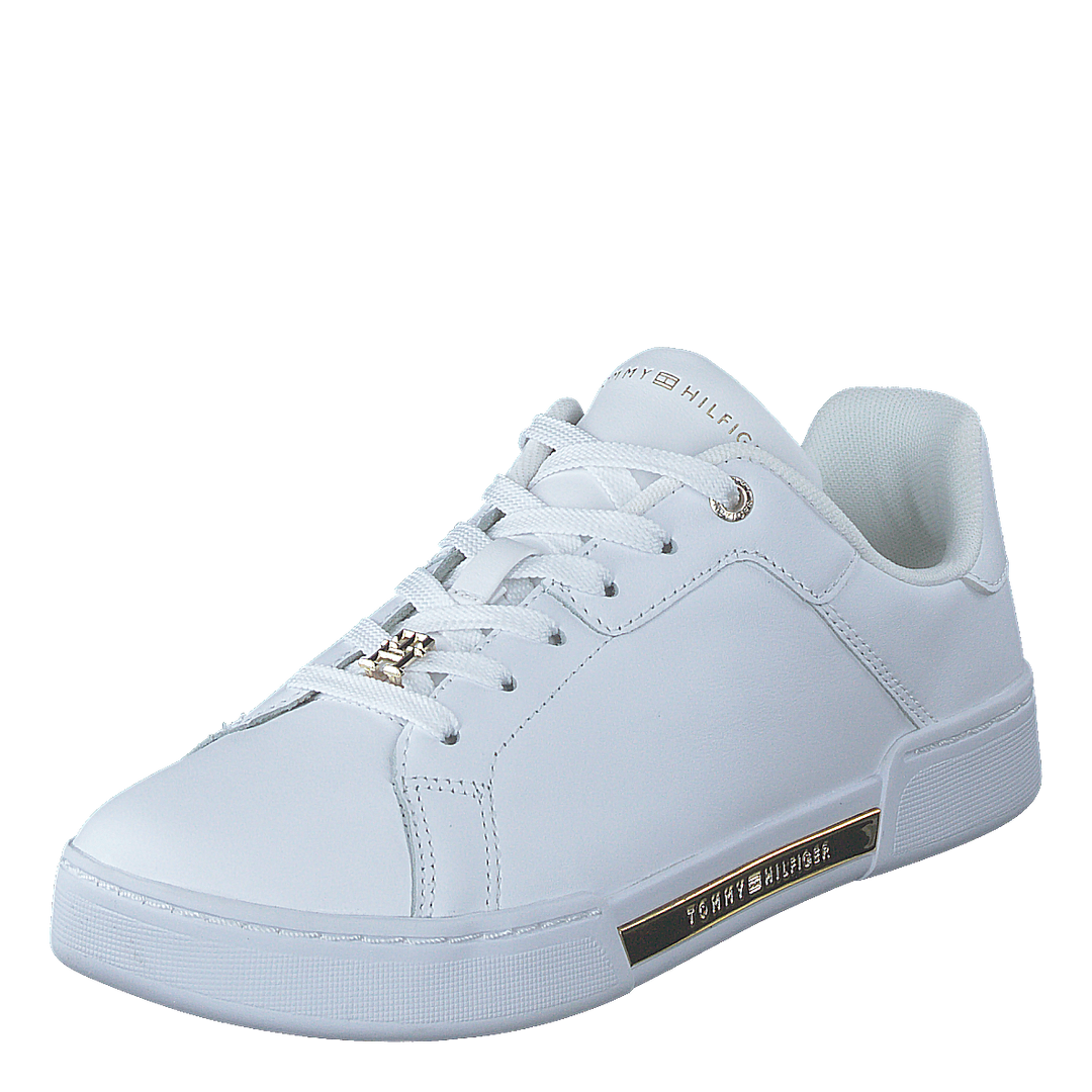 Court Sneaker Golden Th White