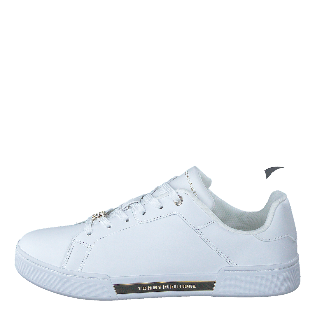 Court Sneaker Golden Th White