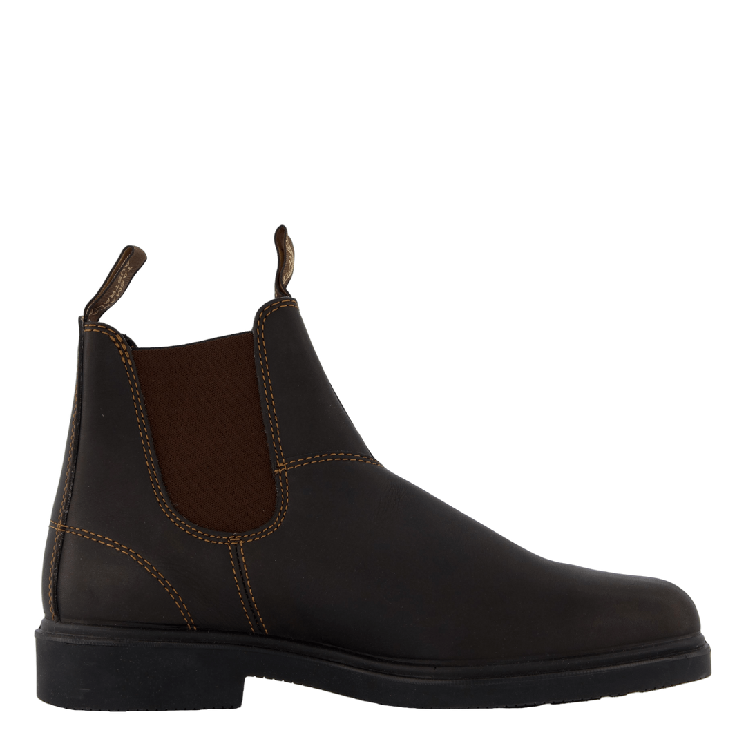 BL 062 Dress Chiseled Toe Boot Stout Brown