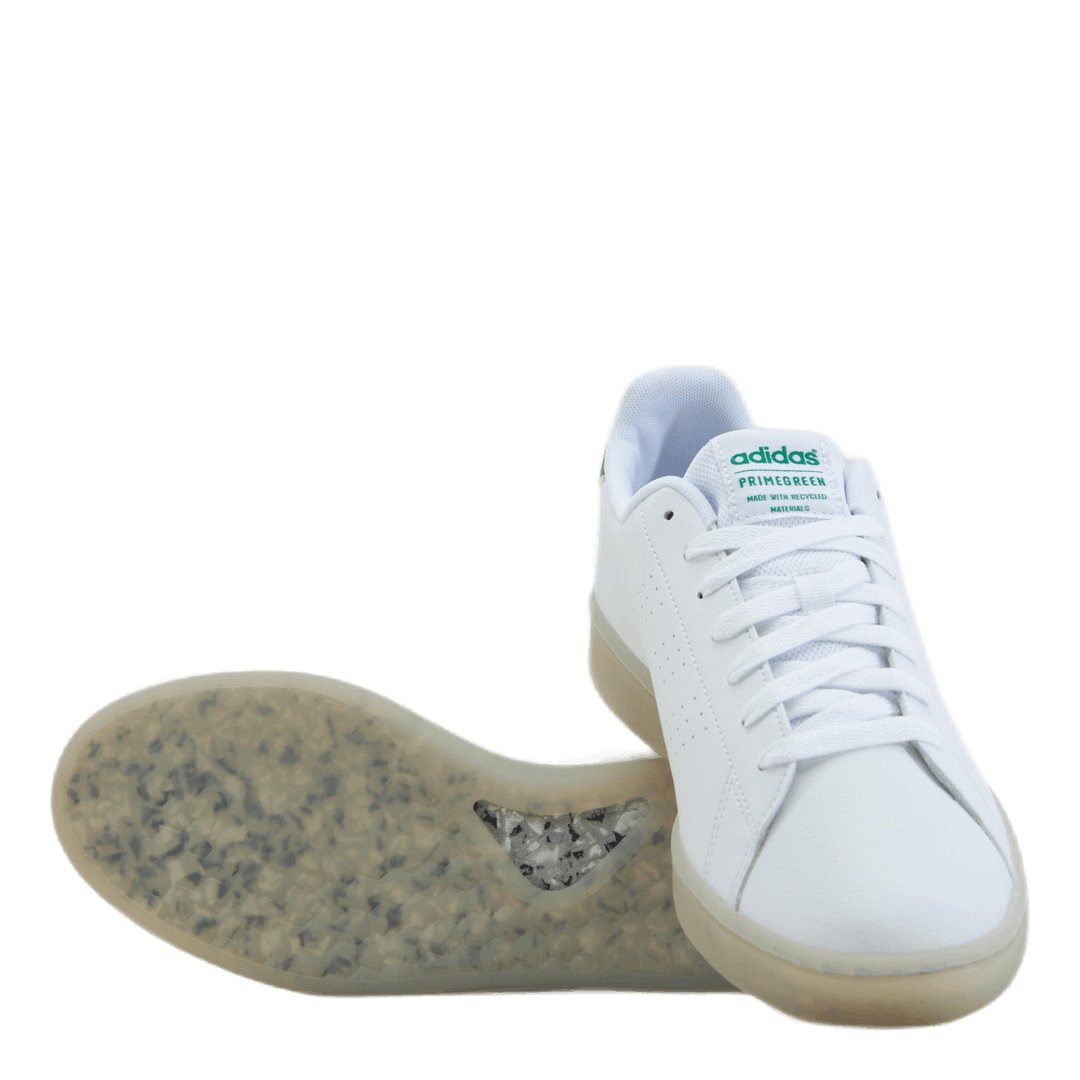 Advantage Eco Shoes Cloud White / Cloud White / Green