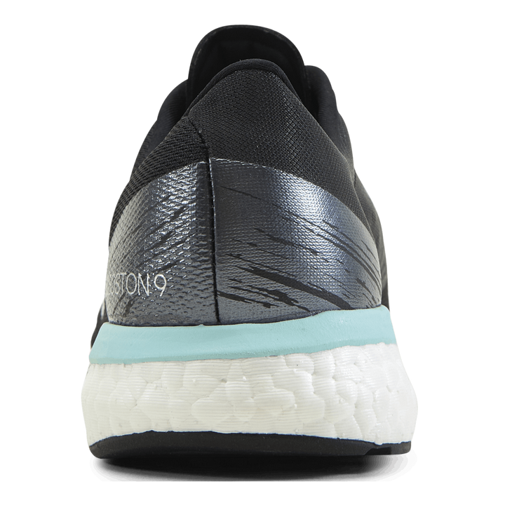 Adizero Boston 9 Shoes Core Black / Cloud White / Clear Aqua