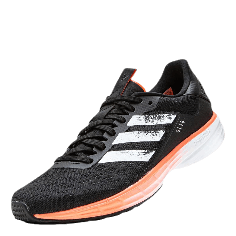 adidas SL20 Shoes Core Black Cloud White Signal Coral –