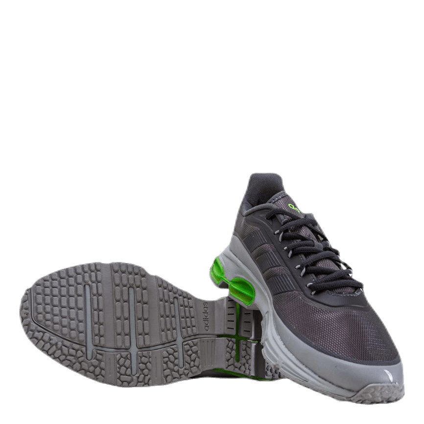adidas Quadcube Shoes Grey Six / Grey Six / Signal Green – Heppo.com