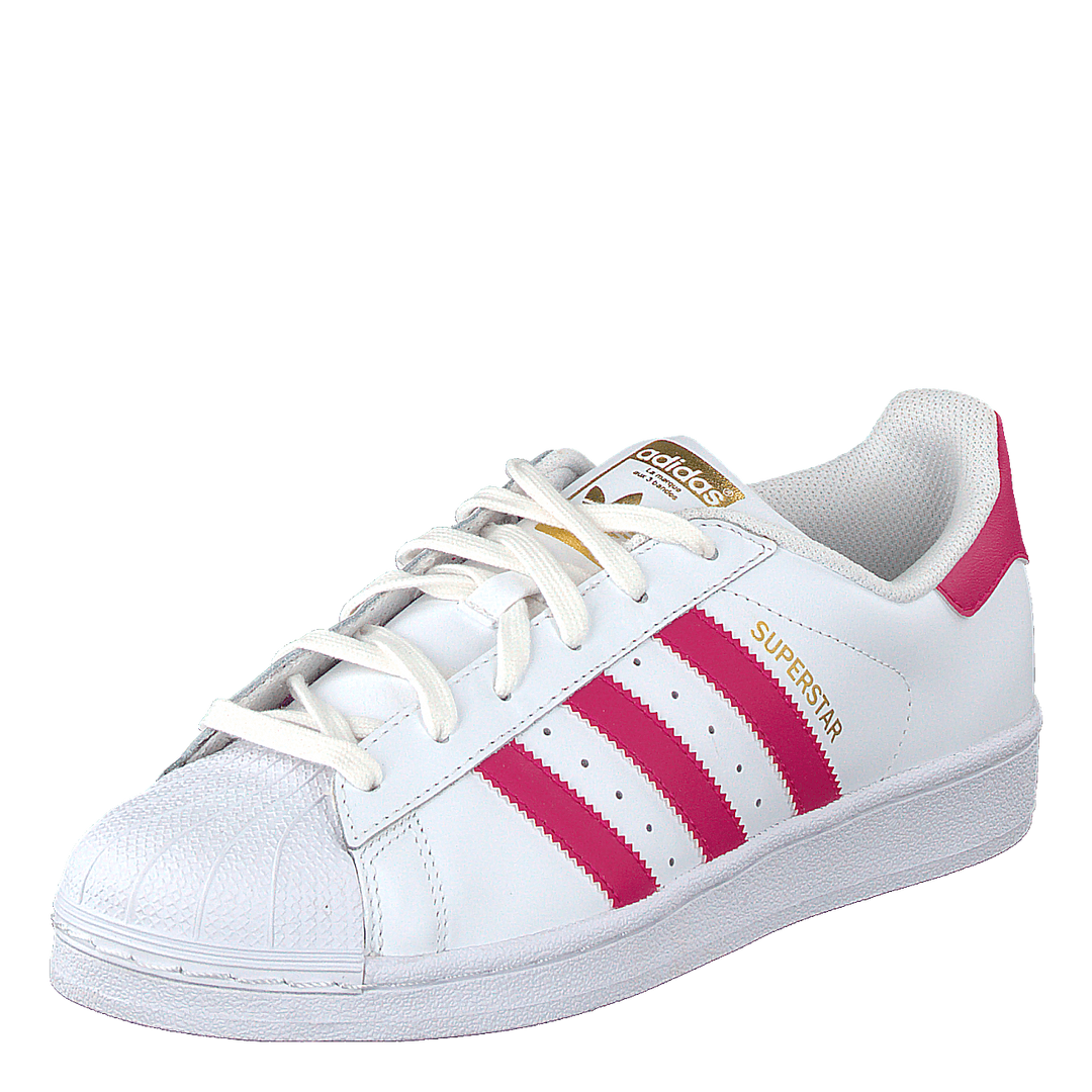 adidas Originals Superstar Foundation Jr White/Bold Pink Heppo.com adidas Originals Superstar Foundation Jr White/Bold Pink Heppo.com