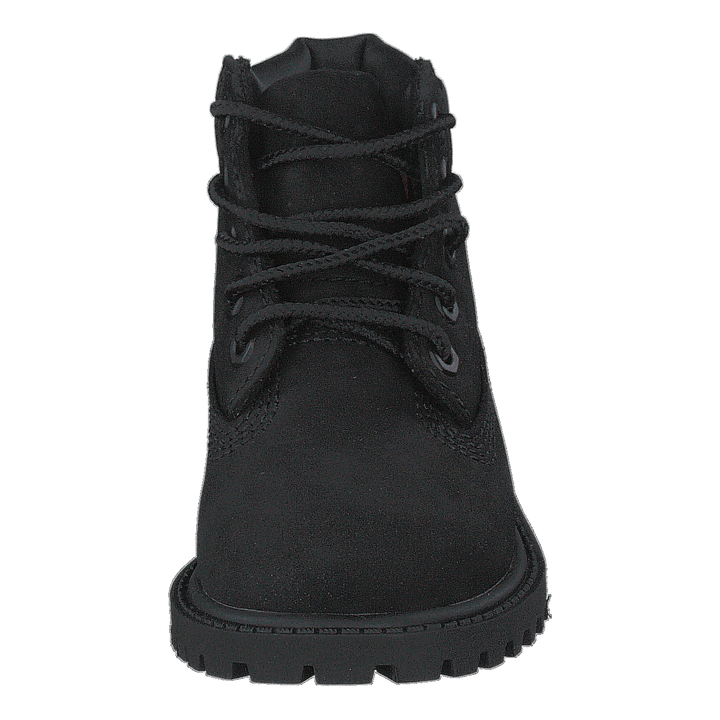 6 Inch Premium Waterproof Black Nubuck Mono