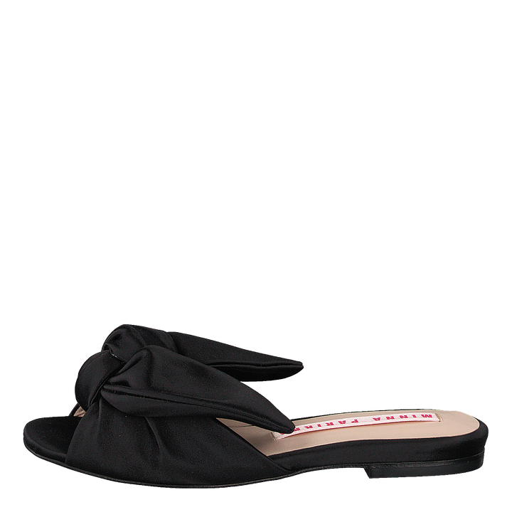 Amelia Black Satin