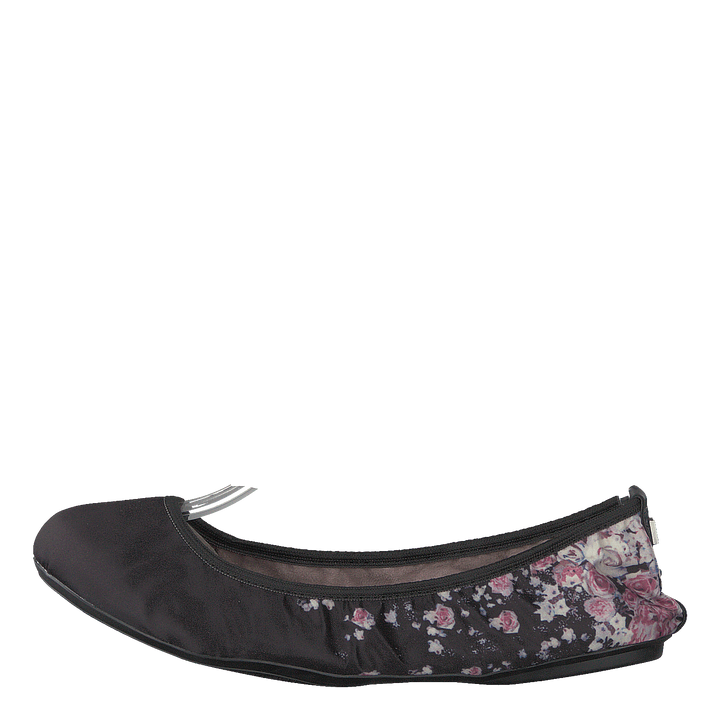 Sophia Black Scattered Floral