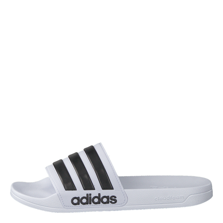 Adilette Cloudfoam Slides Cloud White / Core Black / Cloud White