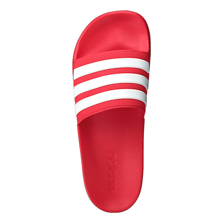 Adilette Cloudfoam Slides Scarlet / Footwear White / Scarlet