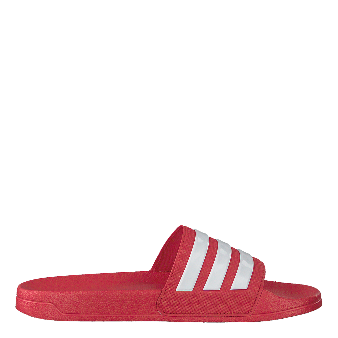 Adilette Cloudfoam Slides Scarlet / Footwear White / Scarlet