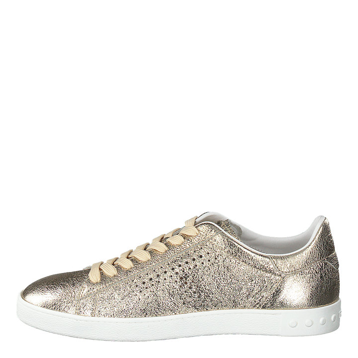 Leather Sneakers Oro