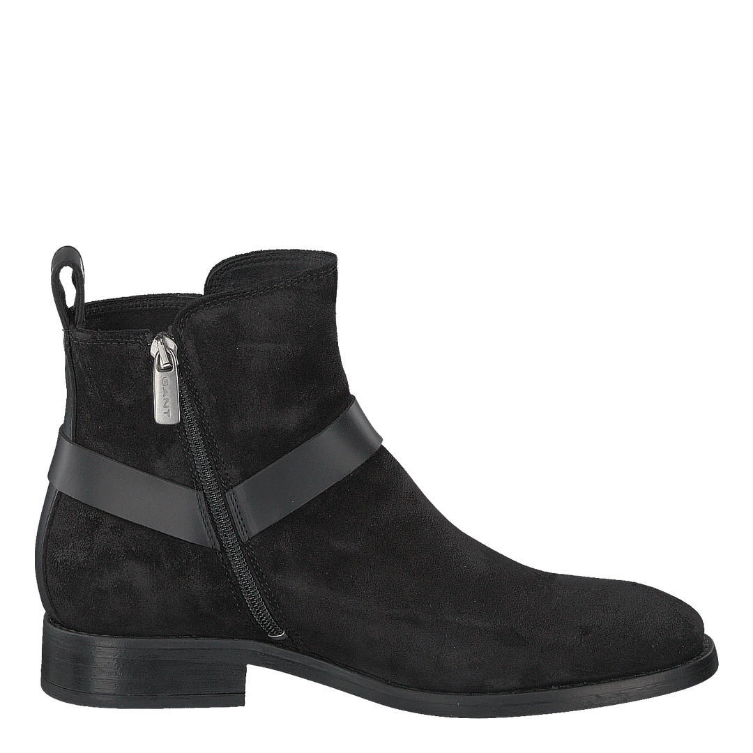 Fay Mid Zip Boot G00 Black