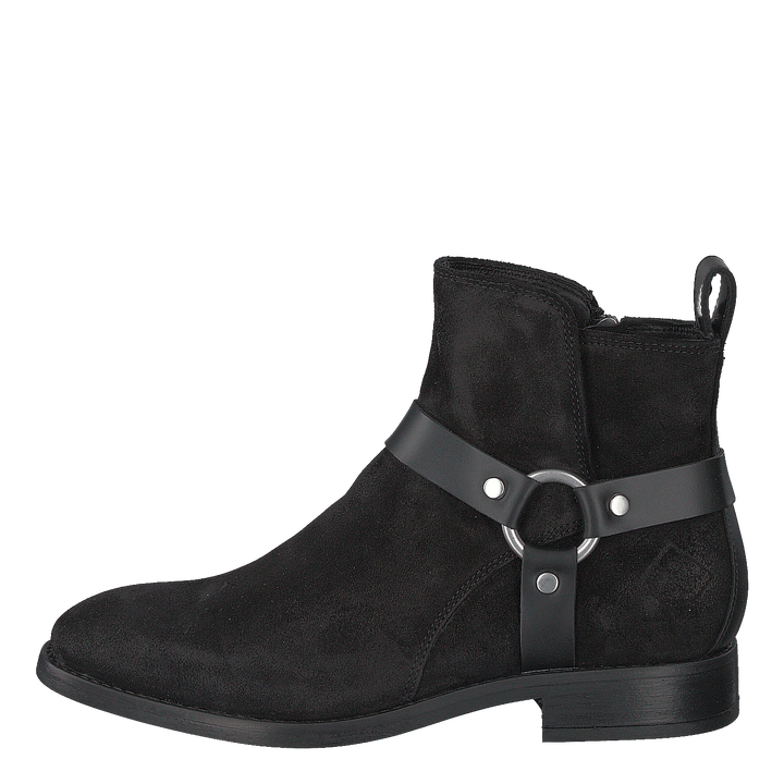 Fay Mid Zip Boot G00 Black