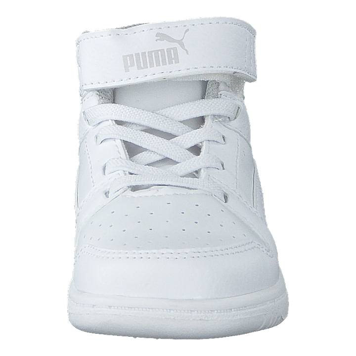 Puma Rebound Layup Sl V Inf Puma White- Black-gray Violet