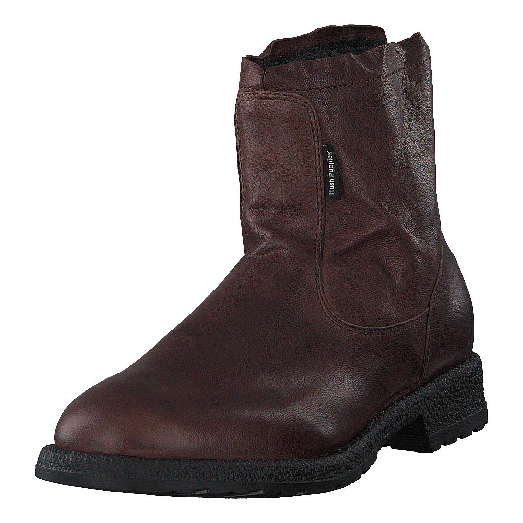 Zip Boot Dk Brown