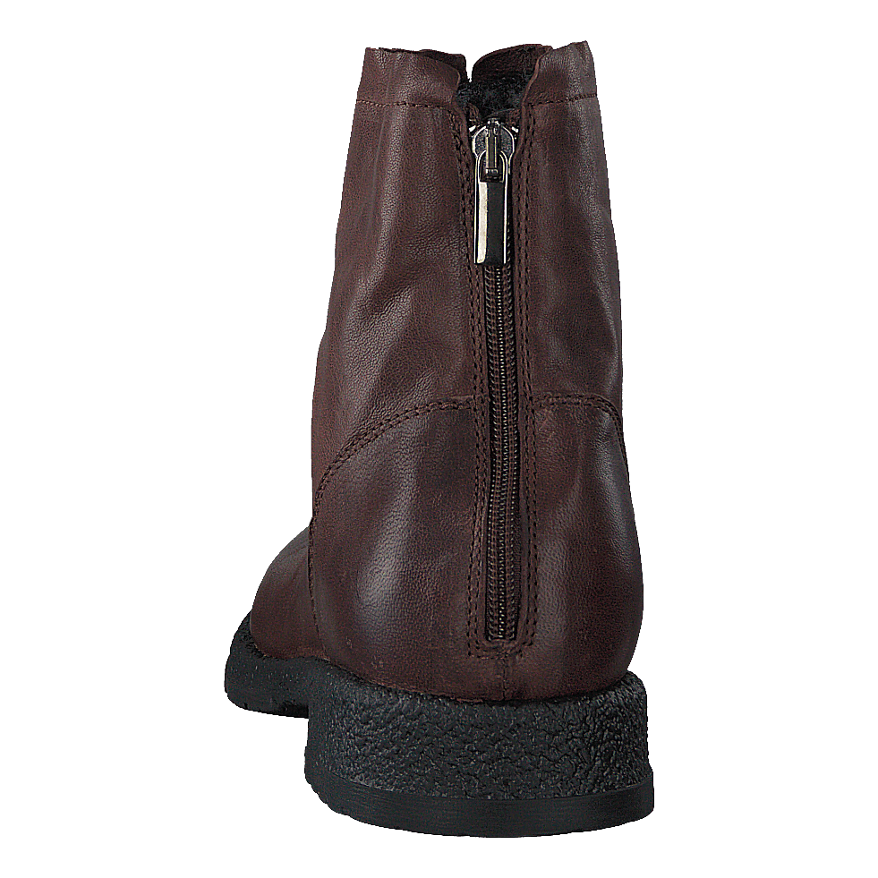 Zip Boot Dk Brown