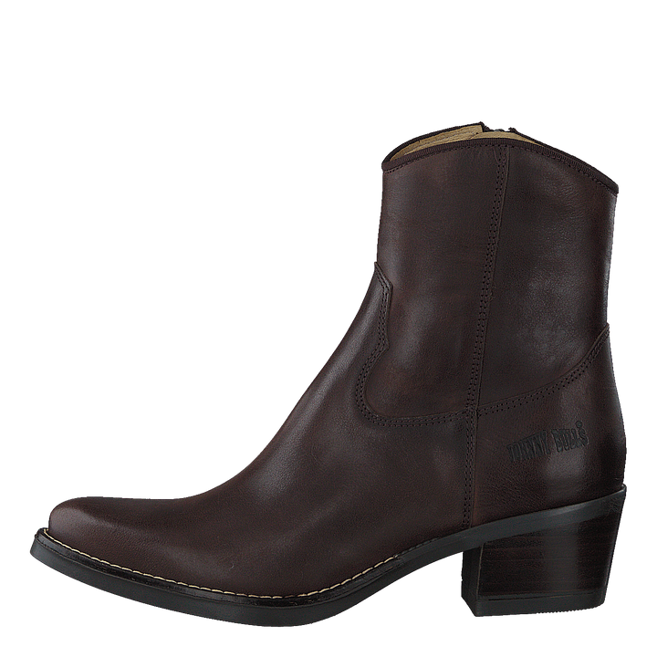 Mid Zip Boot Brown