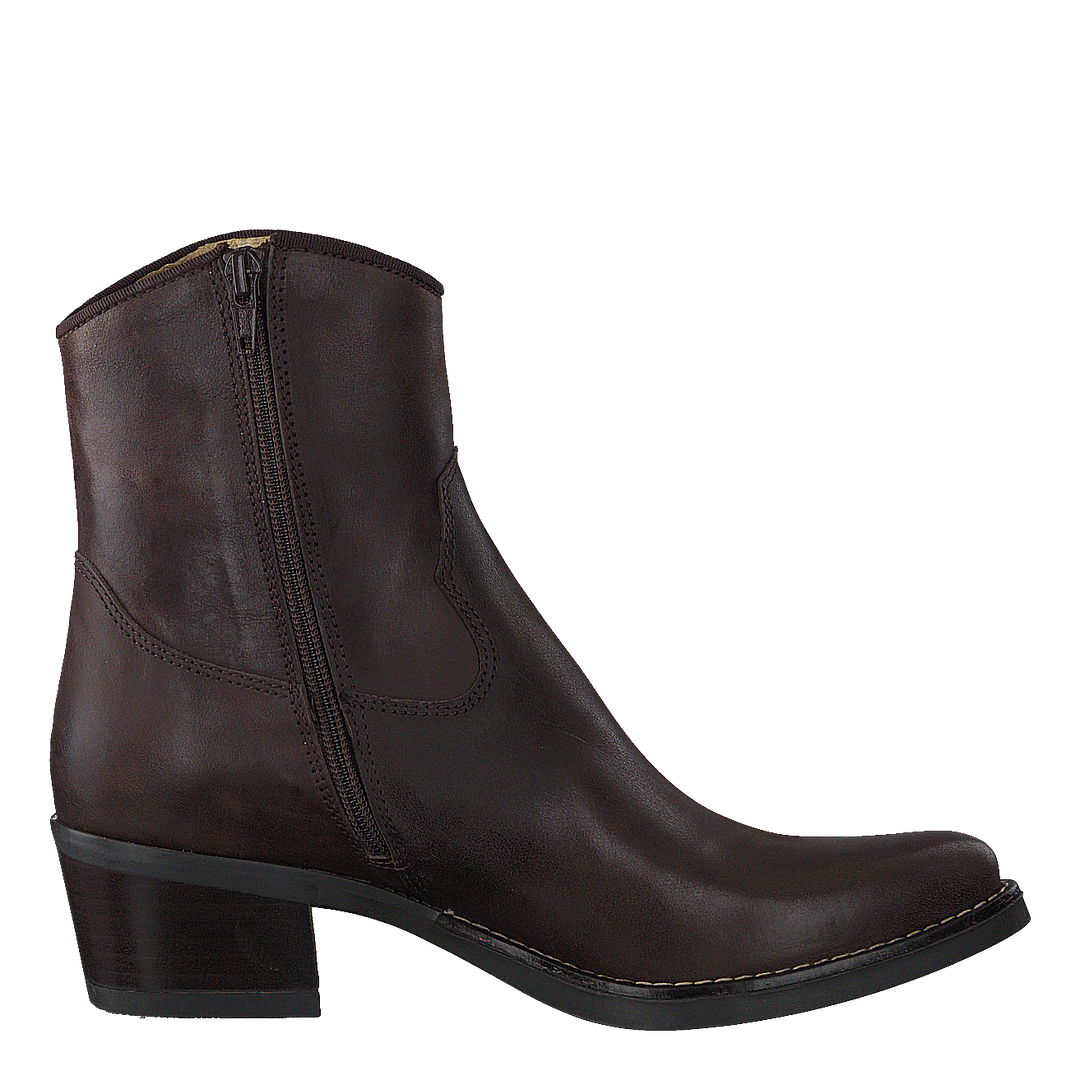 Mid Zip Boot Brown