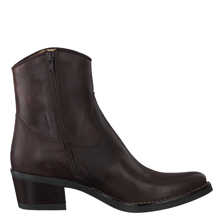 Mid Zip Boot Brown