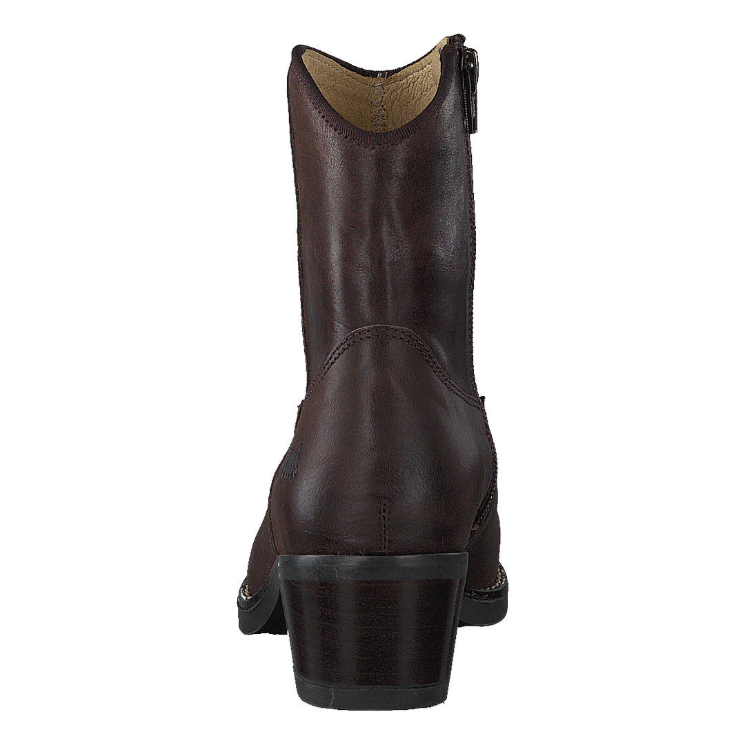 Mid Zip Boot Brown