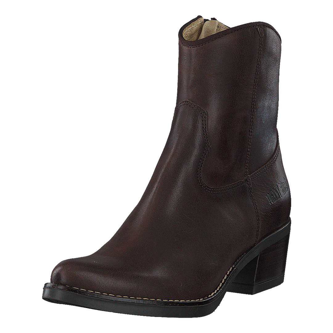 Mid Zip Boot Brown