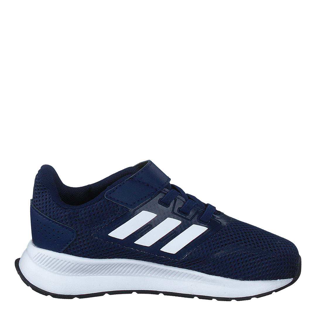 Run Falcon Shoes Dark Blue / Cloud White / Core Black